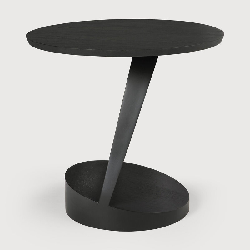 Oblic Solid Wood End Table