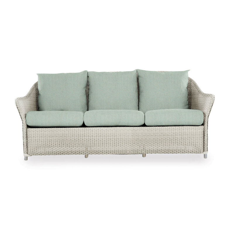 Weekend Retreat Outdoor 3 - Seat Patio Sofa, Callen Driftwood, Linen