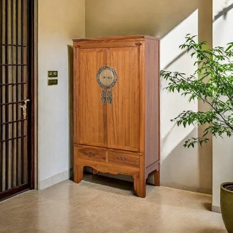 Armoire de rangement pour chaussures en bois massif 15 paires