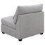 Chaise sans accoudoirs avec coussins Austin