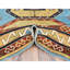 Tapis unique en laine 9 pi x 11 pi 10 po Winou