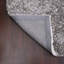 Tapis écossais en polyester touffeté à la main Camarato - Rectangle, gris blanc, conception unie, tapis antidérapants faits à la main épais pour salon, chambre à coucher-1141972012