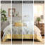 5 pièces, édredon en tissu gaufré, jaune, double / grand, chalet, coussins brodés, literie jaune, rembourrage moderne