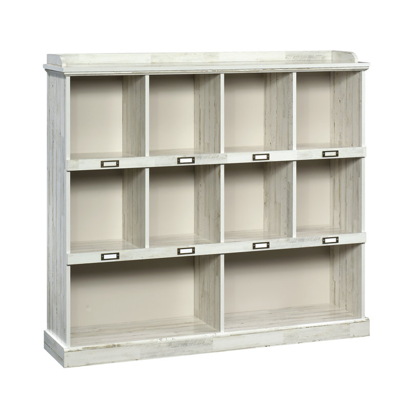 Evanjames Bookcase, White Plank