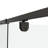 50-54" W X 71" H Piovt Swing Glass Shower Door,Pivot Frame Sliding Shower Door With 1/4"(6Mm) Clear SGCC Tempered Glass,Shower Doors,Reversible Installation-114019063