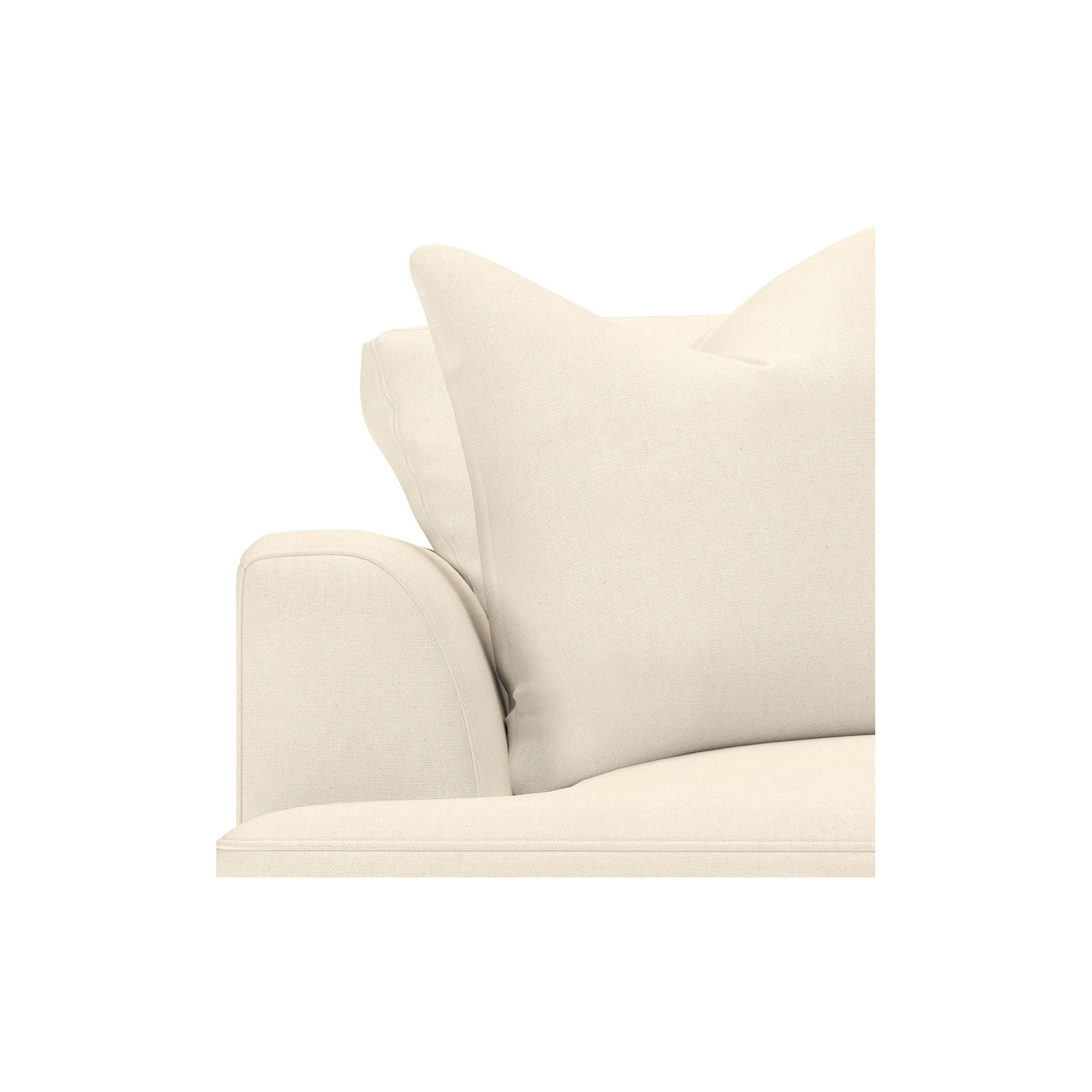 Edan 5-Piece Upholstered Sectional, Nomad Snow Crypton® Chenille, Right Hand Facing