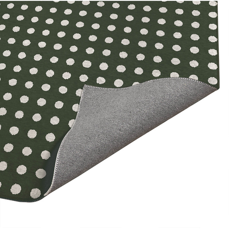 Tapis de bureau Dot Dot, L 7 pi x L 5 pi, Chimichurri