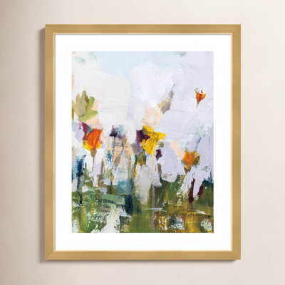 Spontaneous Summer Flowers Painting
