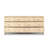 Seadrift Mahogany Solid Wood and Steel 70 " W 8 - Drawer Dresser