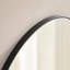 Miroir mural miroir de meuble-lavabo rond 36 po