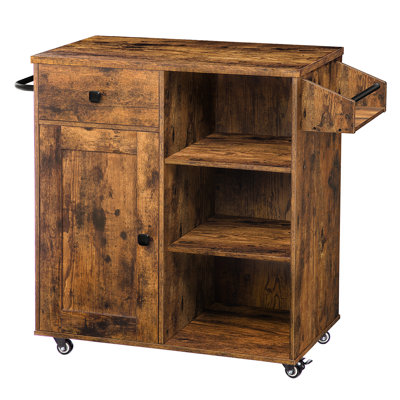 Cliffside Kitchen Island with Storage