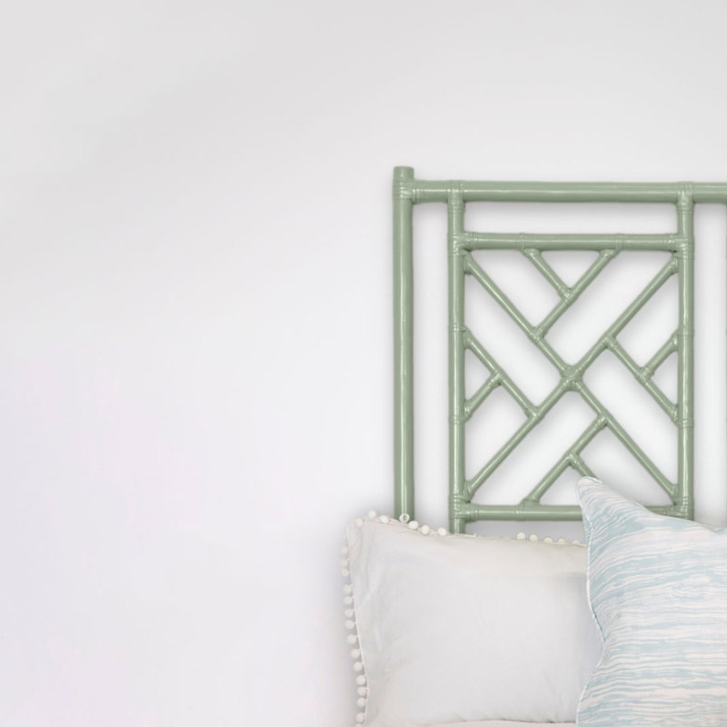 Chippendale Standard Bed, Celery Green, Full