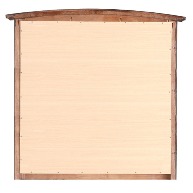 Hammond Gray Wall Mirror, Cappuccino