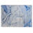 2' X 3' Navy Blue Abstract Washable Non Skid Indoor Outdoor Area Rug