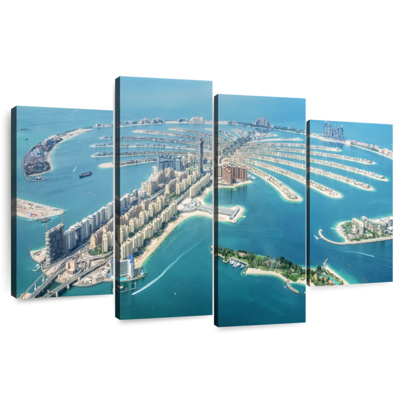 Nicci Palm Jumeirah d'en haut, H 22 po x l 36 po