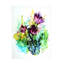 Sylvie Demers, «Certaines fleurs sont des chansons», art sur toile-2010951771