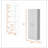 White 5-Shelf Storage Pantry Cabinet-1729826364