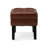 Faux Leather Ottoman-94480726