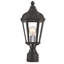 Tête de lanterne câblée à 1 lumière H 17,75 po Anguel-22375512