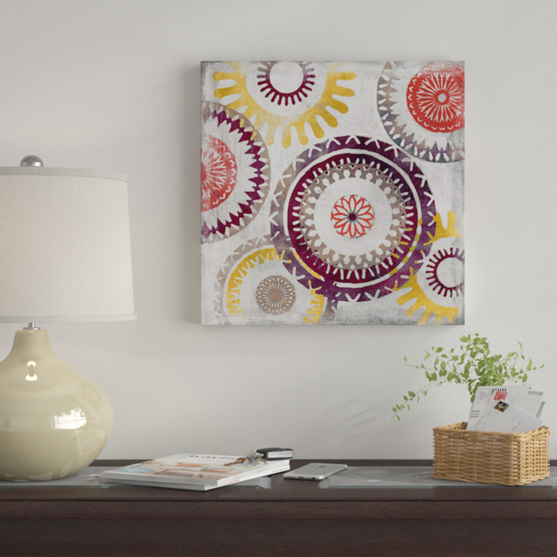« orange persimmon ii », impression sur toile, H 26 po x l 26 po x P 1,5 po, Pas de tapis, Toile tendue