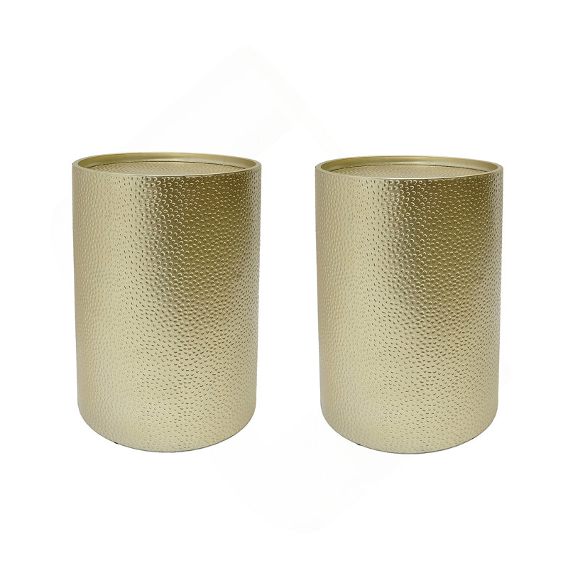 METAL SIDE TABLE