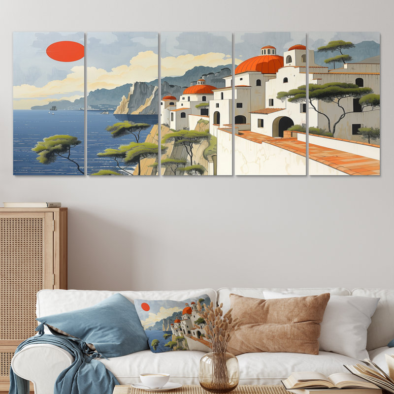 Ensemble de décoration murale Ambry - Italie, H 28 po x l 60 po