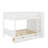 Full Over Full Bunk Bed With Drawers And Cabinet-837360683