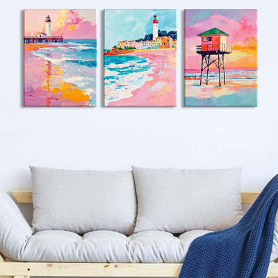 3 Piece Wrapped Canvas Print