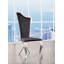 Chaise d'appoint rembourrée (ensemble de 2)