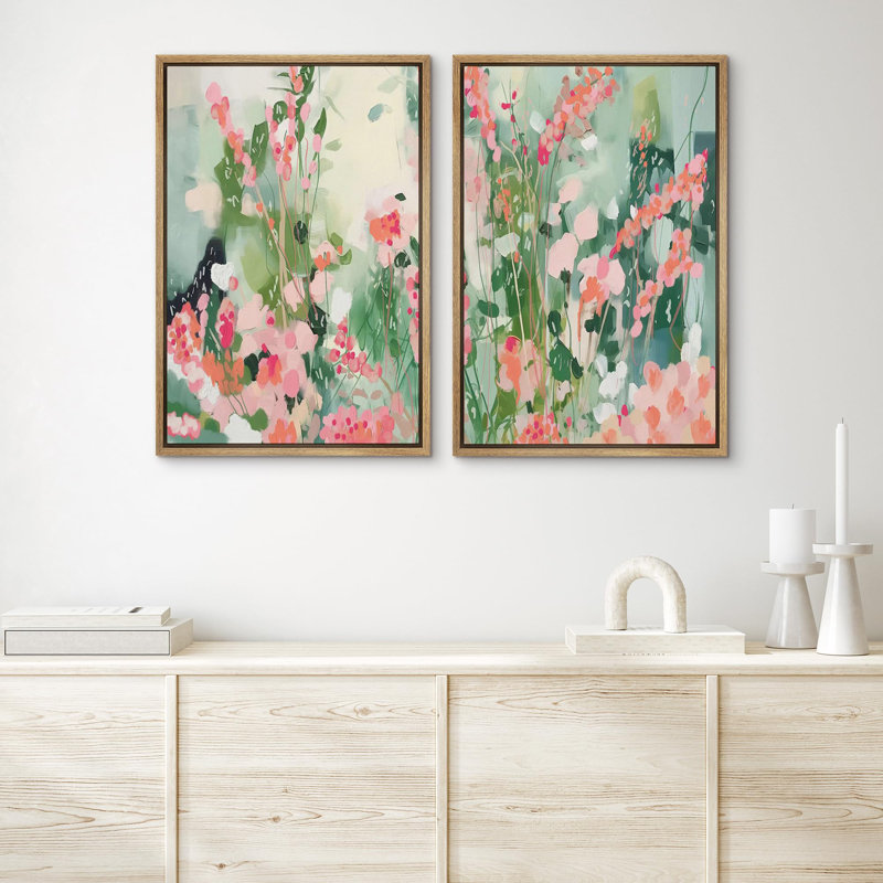 "Vintage Ferns" Classic Botanical Beige, H 24 po x l 16 po, Naturel