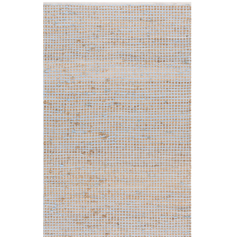 Cape Cod Hand Loomed Cotton;Jute/Sisal Solid Color Rug, Runner 2'3" x 8'