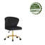 Benzonia Velvet Office Chair-1370408744