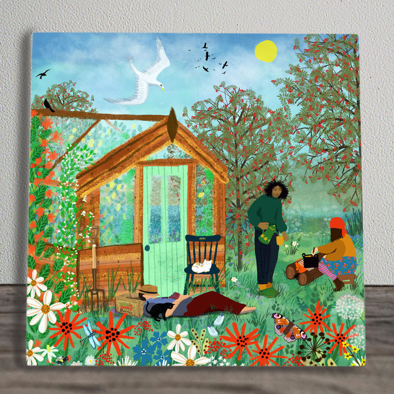 People Wall Decor on Ceramic / Porcelain