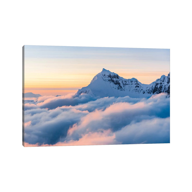 Above The Clouds by Lucas Moore - Wrapped Canvas Print, 20.32 cm H x 30.48 cm W