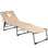 Saenz Outdoor Rust-Resistant Metal Chaise Lounge
