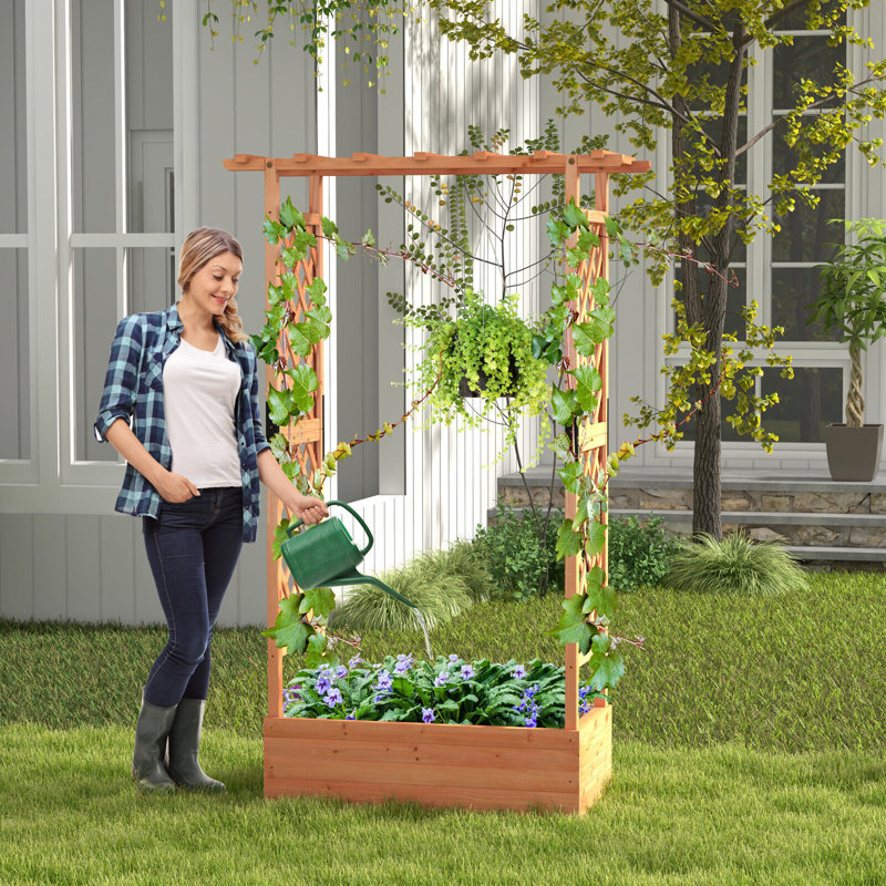 Wood Planter Box