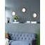 Ensemble de 3 miroirs muraux abstraits
