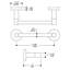 Metro Single Toilet Paper Holder - Wall Mount - 7" Brass/Matt Black-84383145
