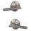 Latitude Custom Hall-Closet and Bed-Bath Door Lever with Kinsler Trim