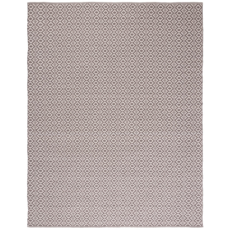 Aliete Hand Woven Cotton Ikat Rug, Rectangle 8' x 10'