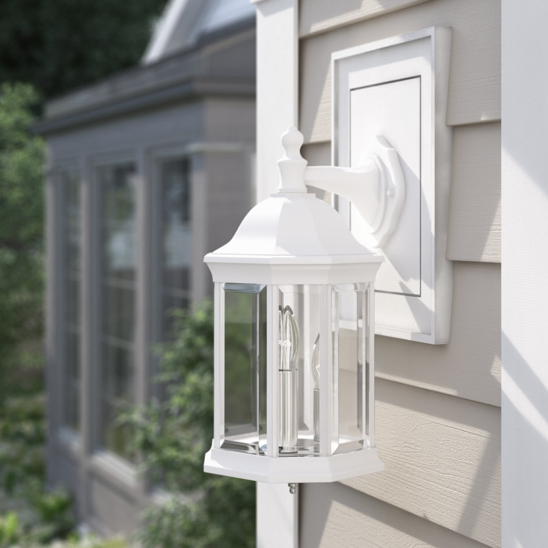 Mahtotopa 3-Light Outdoor Wall Lantern Alcott Hill® 
