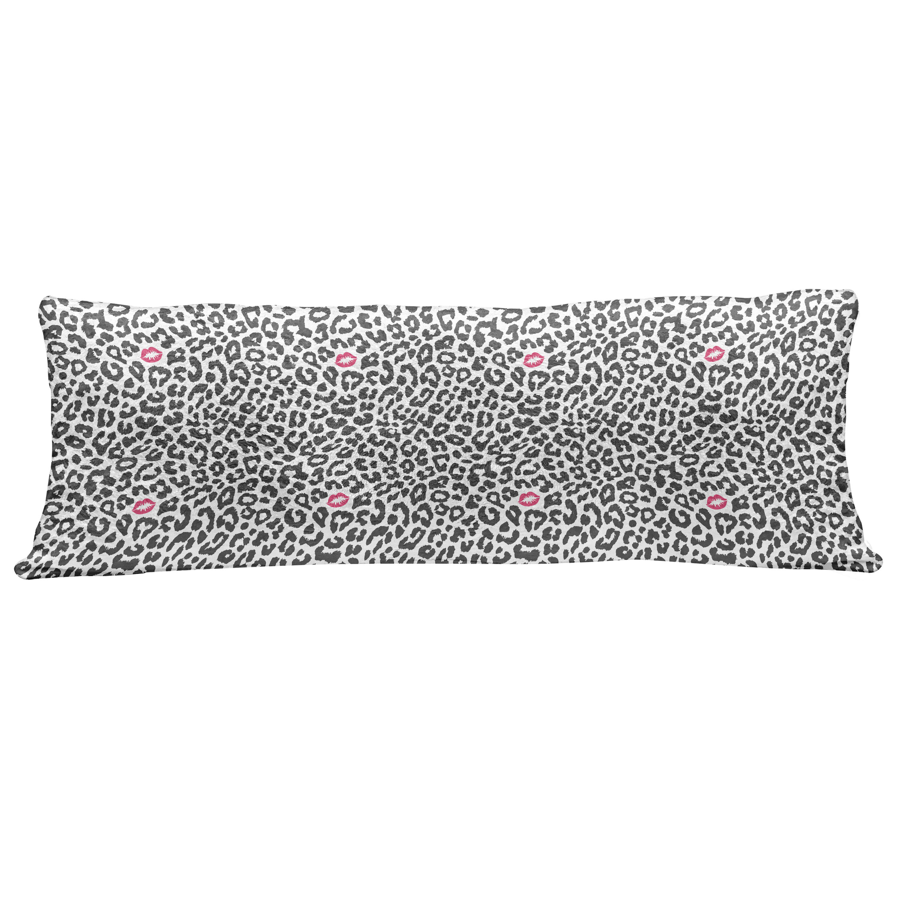 White fuzzy body store pillow