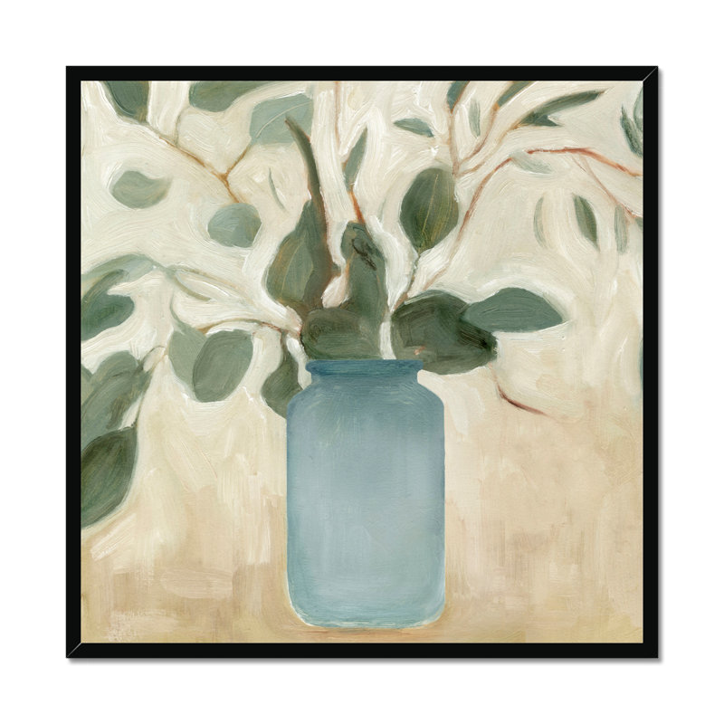 Arrangement IV by Emma Scarvey - Painting, Black Framed Paper Print, 34cm H x 34cm W