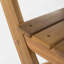 Chaise de salle à manger d'extérieur pliante en bois d'acacia (ensemble de 2)-123986158