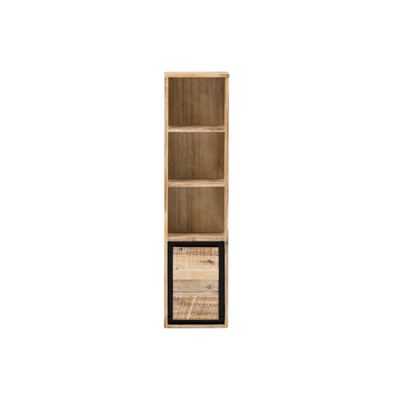 Makoti Solid Wood Wall Bathroom Cabinet