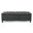 Stylish Dark Gray Storage - 20.50D X 51.00W 16.97H Enhances Your Living Area Decor Improves Room Appearance-120995631