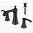 Karran Woodburn 8 In. Widespread 2-Handle Bathroom Faucet With Matching Pop-up Drain-62934975