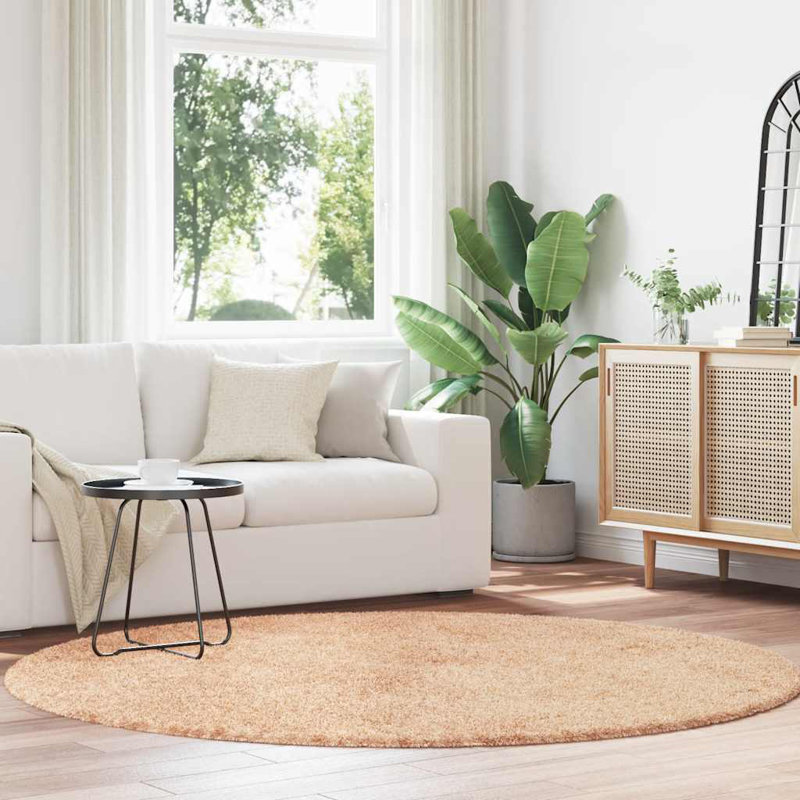 Solid Colour Area Rug, Round 200cm