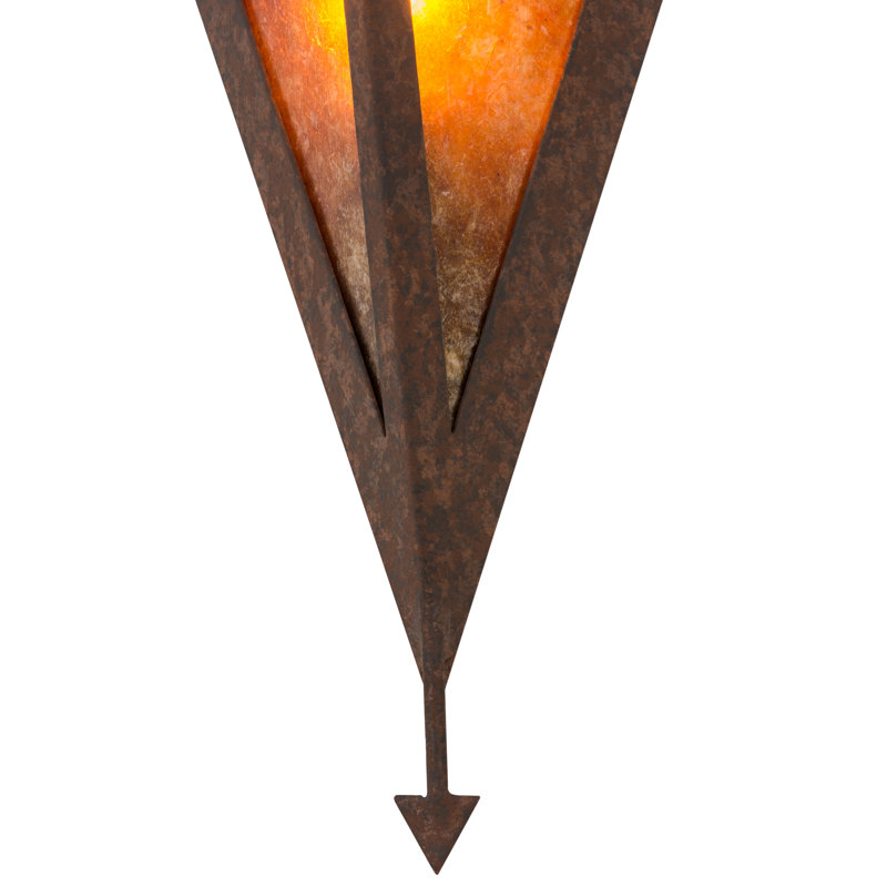Rustic Lodge 1 - Light Flush Mounted Sconce