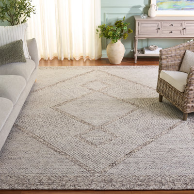 Conroy Hand Tufted Wool Geometric Rug